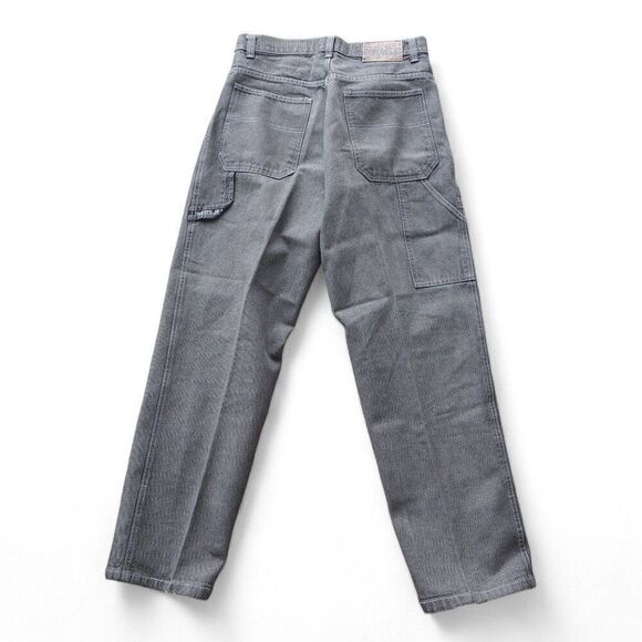 Webs Original Jeanswear Vintage 90s Y2K Skate Carpenter Jeans Grey Men's 32 x 32 - Picture 2 of 14